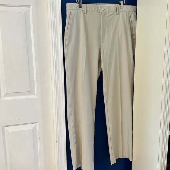 FootJoy Flatfront Polyester & Spandex Stretch Performance Golf Pants Sz 38 x 32 - Picture 1 of 10